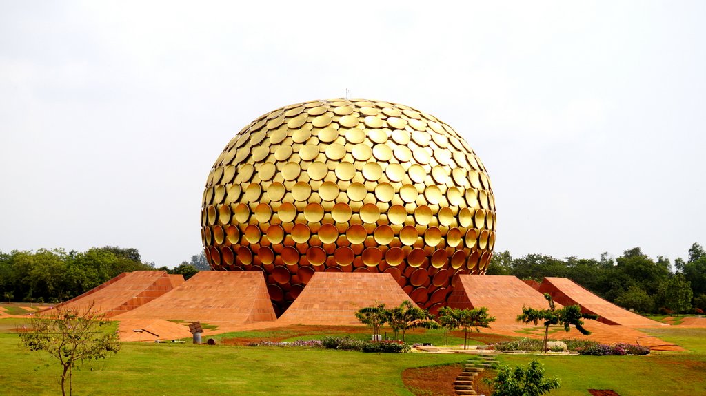 Auroville globe