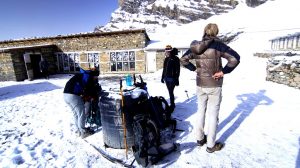 High Camp at 4900 meters