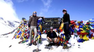 Highest Point at the Annapurna-Circuit Thorang-La Pass