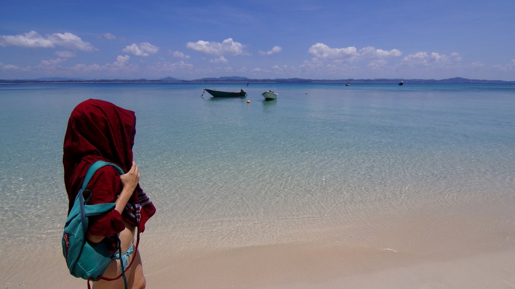 Kapas Island beach